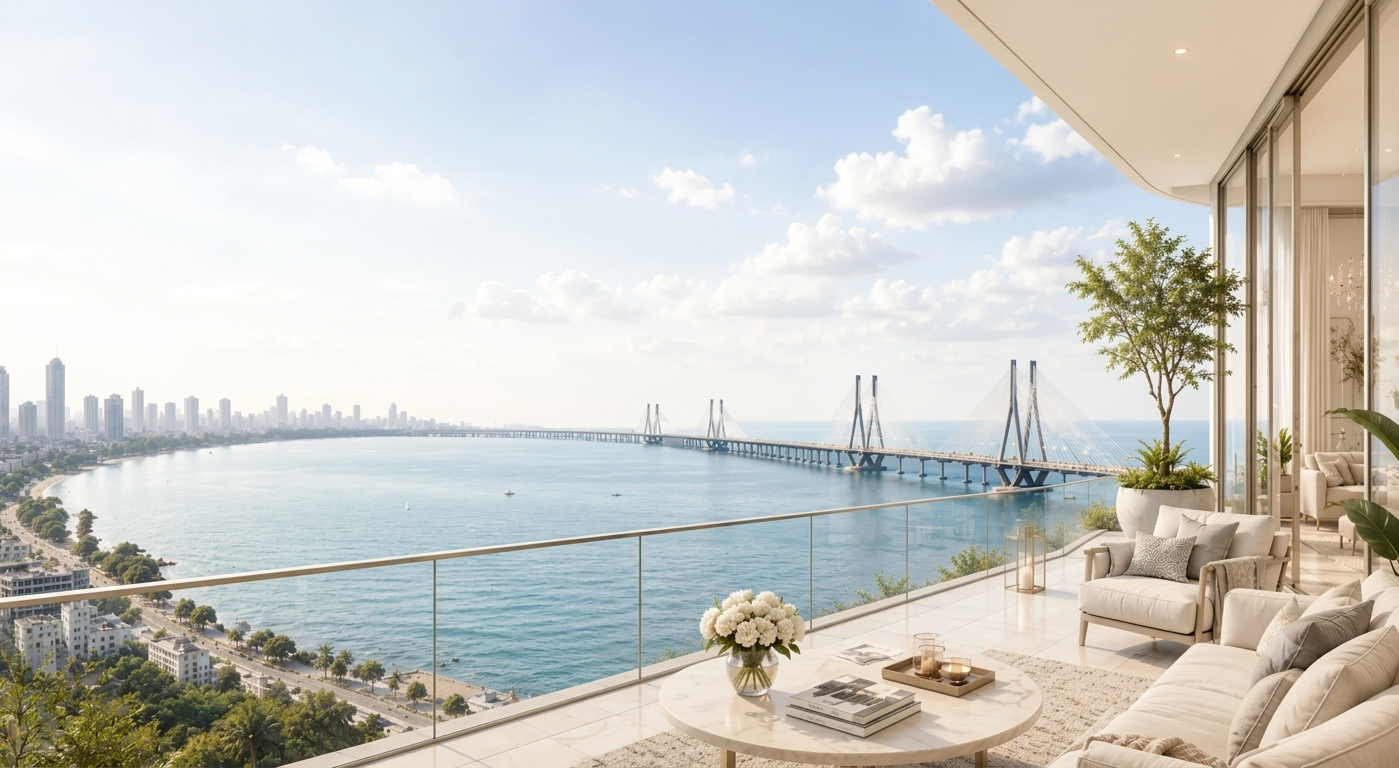 Godrej Bandra Bay Skyline View